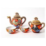 SATSUMA STYLE MORIAGE TEA SET