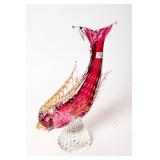 1960S MURANO CRANBERRY GLASS