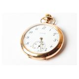 ELGIN GOLD FILLED CASHIER POCKETWATCH