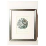 BILL REID HAIDA BEAVER DRUM PRINT