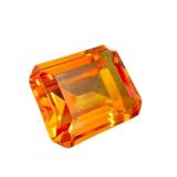 8.20 CT ORANGE SAPPHIRE