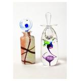 ART GLASS PERFUME BOTTLES
