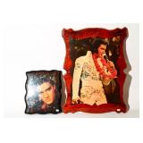 ELVIS WOOD PLAQUES