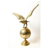 EAGLE ON A GLOBE