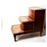 VICTORIAN LIBRARY STEP TABLE