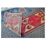 HAND-KNOTTED WOOL RUNNER CARPET