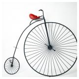 CURTIS JERE METAL BICYCLE SCULPTURE