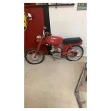 1969 Harley Davidson scooter