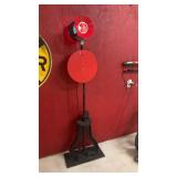 No.6 star railroad light and stand