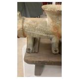 Antique Great American meat cutter grinder