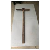 Warwood Railroad spike sledge hammer