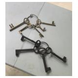 Lot of Skelton keys