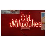 Old Milwaukee Neon Sign