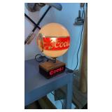 Vintage Coors Waterfall Globe Light