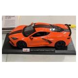 Maisto 2020 Chevrolet c8 stingray corvette coupe