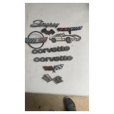 Corvette emblems