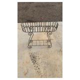 Rod iron planter