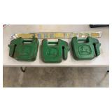 John Deere tractor weights 40lbs each and John