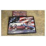 One Small One Large 2 Corvette Posters