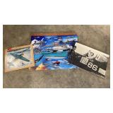 Classic American Airplanes Puzzle Glued and Two