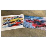 Corvette Past Present Future 2 Posters