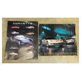 Two Medium Sized Corvette Posters