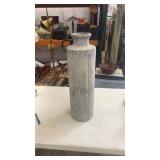 Heavy metal vase