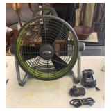 Ryobi air cannon can be battery powered or run by