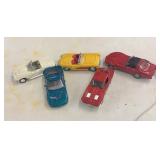 5 die cast car lot