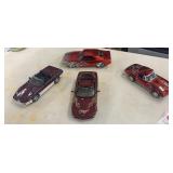 1/18 model car one is camaro rest is corvette