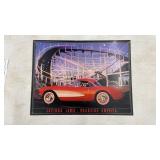 Lucinda Lewis Roadside America Corvette Metal