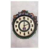 Lionel Train Centennial Hanging Clock. 1900-2000