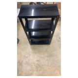 Heavy duty metal shelf