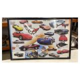 Chevrolet Corvette "One Love..." GM Framed Poster