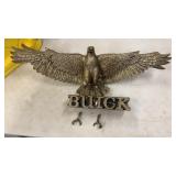 Original Buick dealership showroom eagle wall
