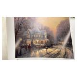 Thomas Kinkade Numbered Signed Print. 1547 of