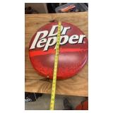 Dr Pepper plastic button