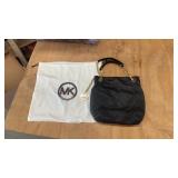 Micheal kors black leather purse