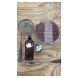 Brake Light Glass, Brown Bottle Vintage GE