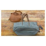 Big Buddha Tote Purse and Small Messenger Bag