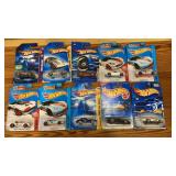 10 Hot Wheels New Old Stock. Unopened Packages.