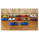 12 Maisto Corvette Model Toy Cars. Includes 1/38