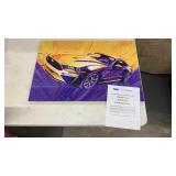 Mustang picture on wood