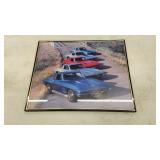 Framed Corvette Photo
