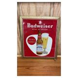 Budweiser King of Beers Metal Sign