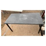 Slate top table