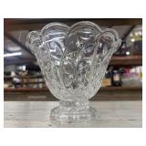 Vintage Fifth Avenue Crystal footed bowl
