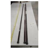 3 B&M 12ft telescopic poles needs eyelets on 2 of