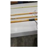 3 Fenwick fishing poles