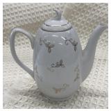 Vintage fine china porcelain teapot or coffee pot